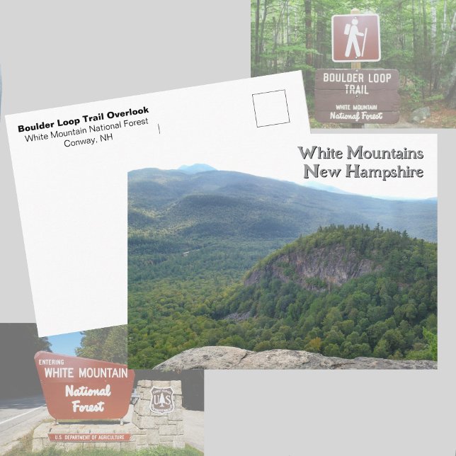 New Hampshire White Mountains Photographic Postkarte (Von Creator hochgeladen)