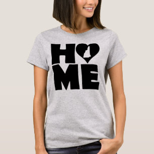 New Hampshire Zuhause Heart Staat T-Shirts T - Shi