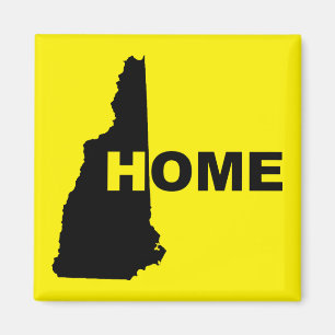 New Hampshire Zuhause weg vom Staat Kühlschrankmag Magnet