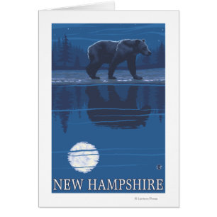 New HampshireBear au clair de lune