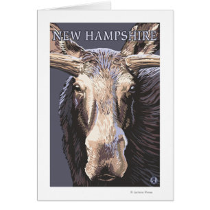 New HampshireMoose près
