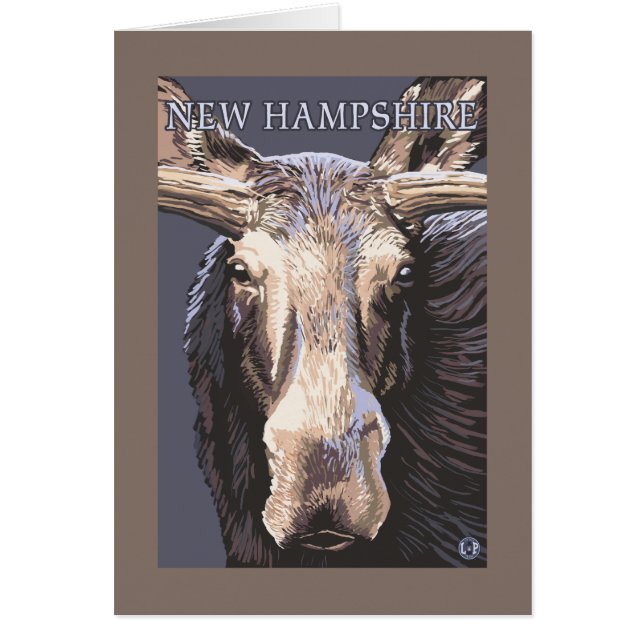 New HampshireMoose près (Devant)