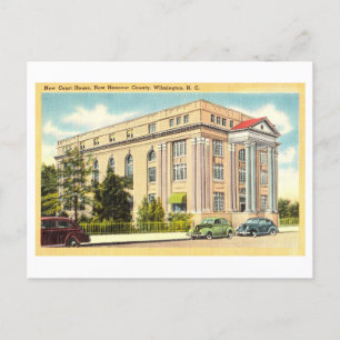 New Hanover County Court House in Wilmington, NC Postkarte
