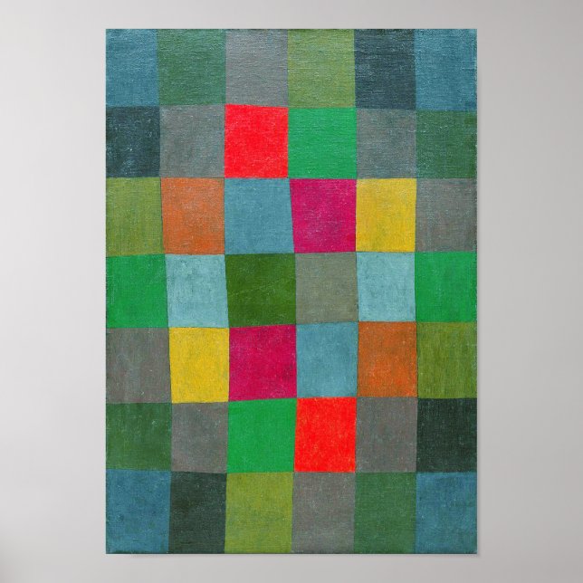 New Harmony, Paul Klee Poster (Vorne)