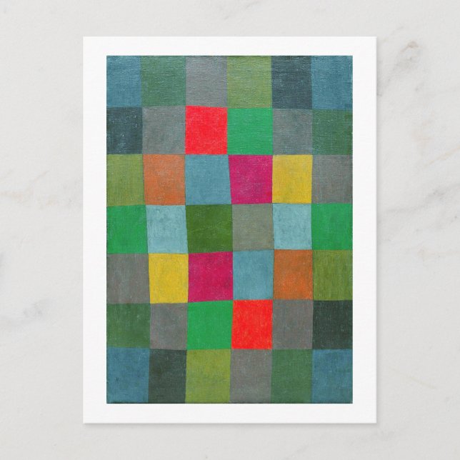 New Harmony, Paul Klee Postkarte (Vorderseite)