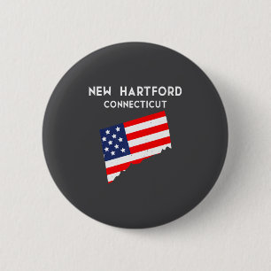 New Hartford Connecticut Usa Bundesstaat Amerika R Button