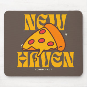 New Haven Apizza CT Connecticut Pizza Mousepad