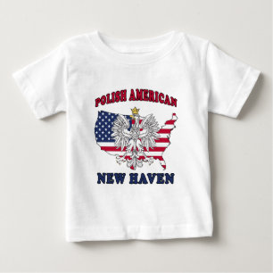 New Haven Connecticut Polnisch Baby T-shirt