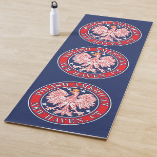 New Haven Connecticut Polnischer Adler Yogamatte