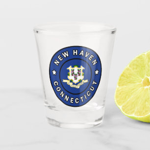 New Haven Connecticut Schnapsglas