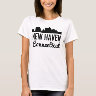 New-Haven Connecticut Skyline T-Shirt