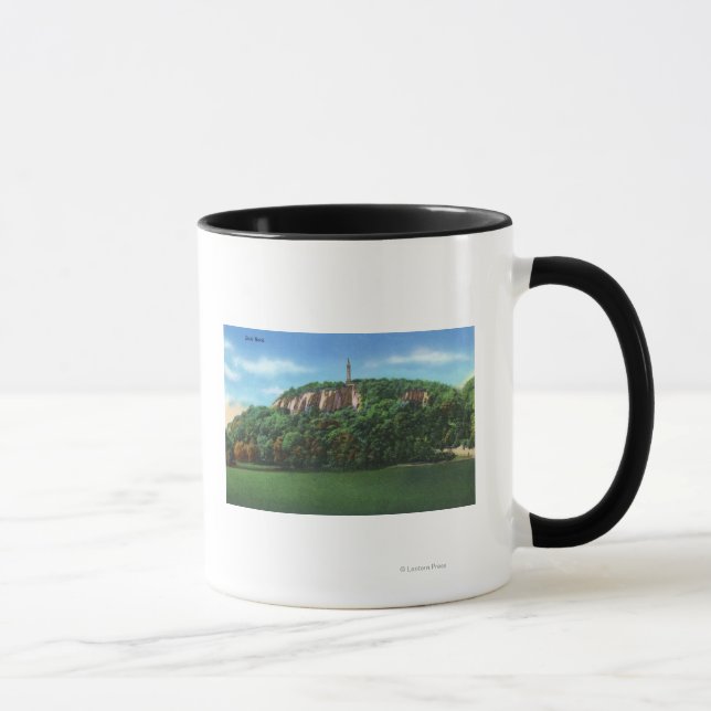 New Haven, CTView of East Rock Tasse (Rechts)