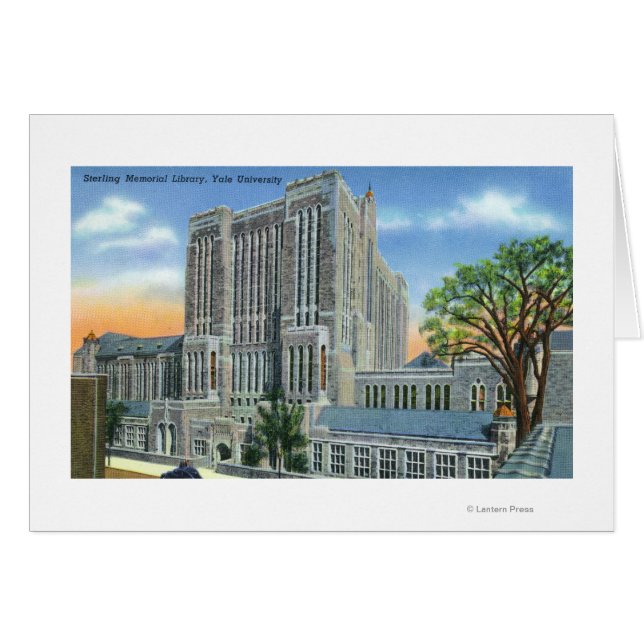 New Haven, CTYale U Sterling Memorial Library (Vorderseite (Horizontal))