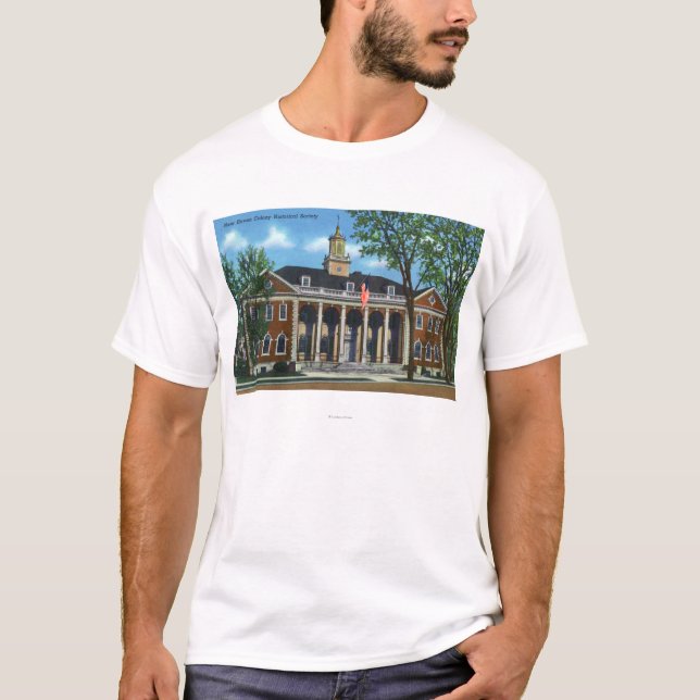 New-Haven Kolonien-historische Gesellschaft T-Shirt (Vorderseite)