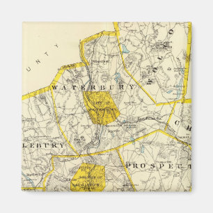 New Haven Landkreis Connecticut Magnet