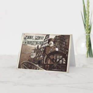 New Horizons Greeting Card Karte
