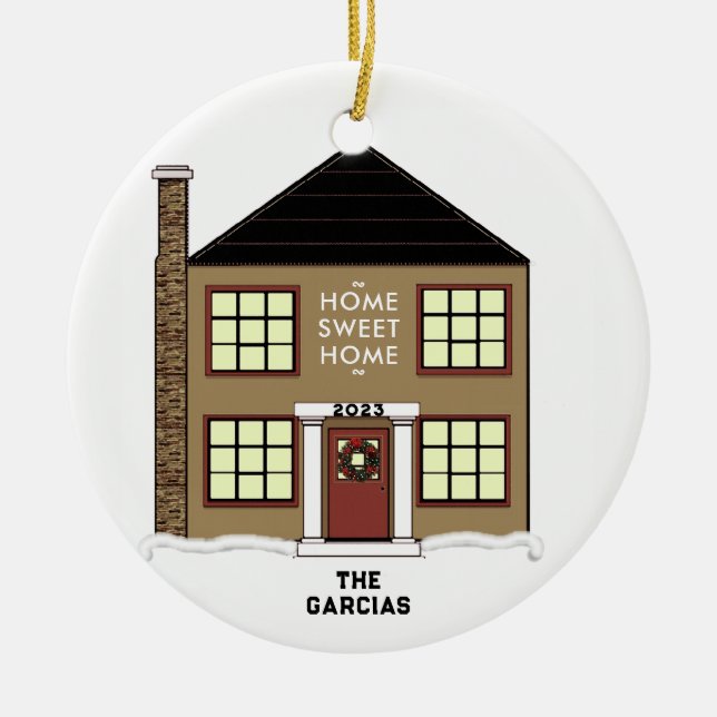New House 2023 Collectible Keramikornament (Vorne)