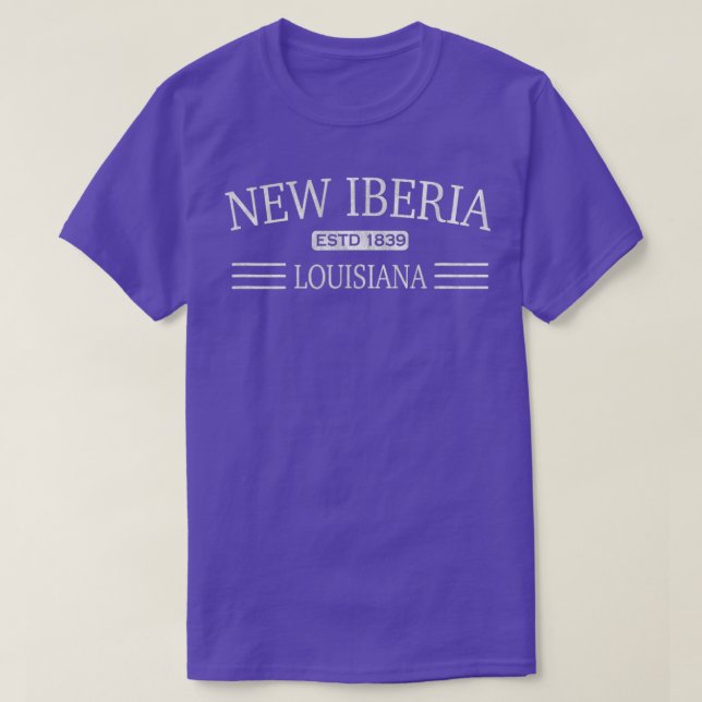 New Iberia Louisiana 2 T-Shirt (Design vorne)