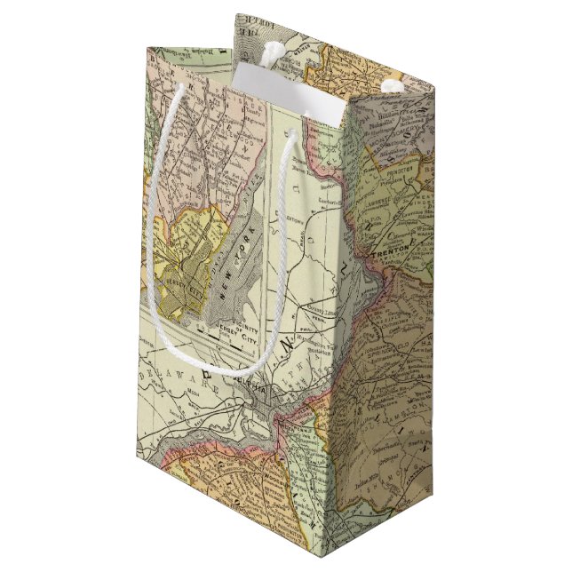 New-Jersey 10 Kleine Geschenktüte (Rückseite Schrägansicht)