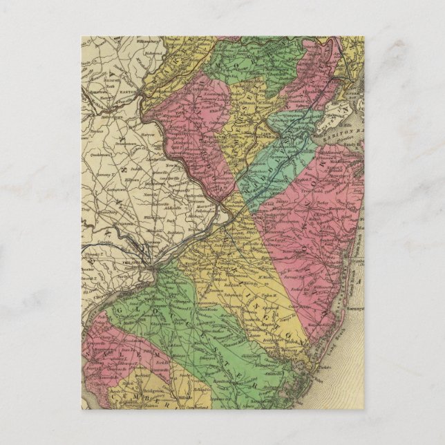 New Jersey 12 Postkarte (Vorderseite)