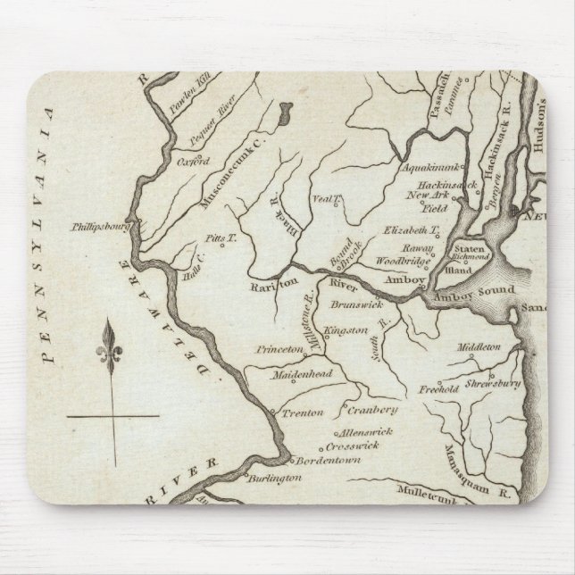 New Jersey 13 Mousepad (Vorne)