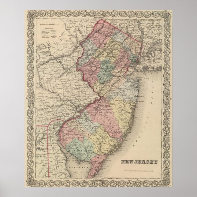 New Jersey 13 Poster (Vorne)