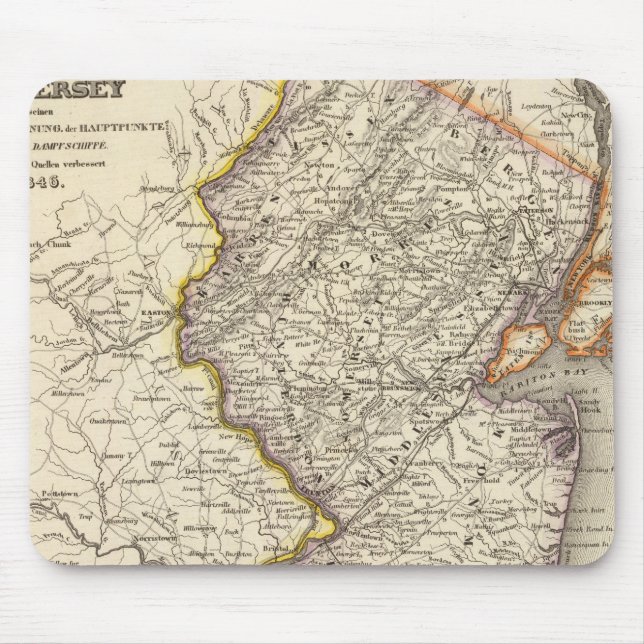 New Jersey 14 Mousepad (Vorne)