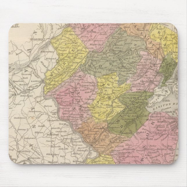 New Jersey 4 Mousepad (Vorne)