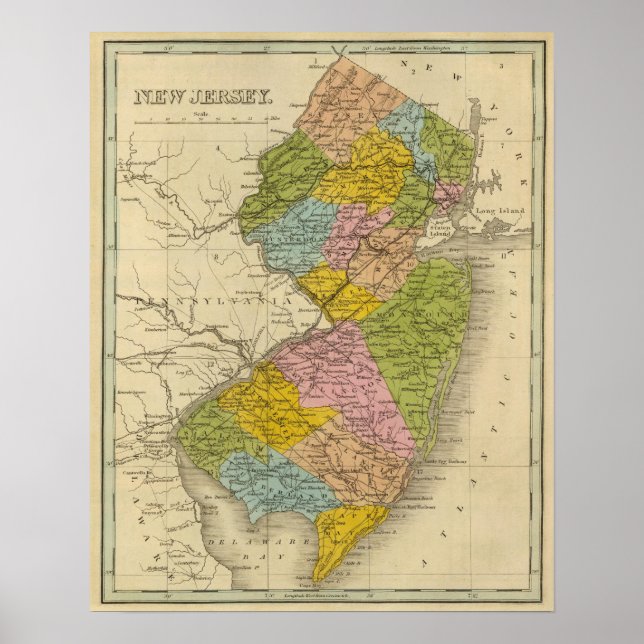 New Jersey 5 Poster (Vorne)