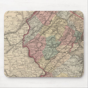 New Jersey 9 Mousepad