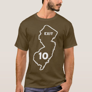 New Jersey Ausgang 10 T-Shirt