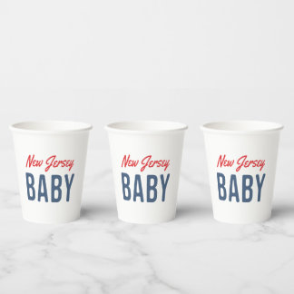 New Jersey Baby Pappbecher