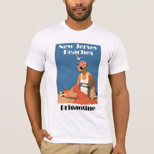 New Jersey Beaches ~ Brigantine T-Shirt