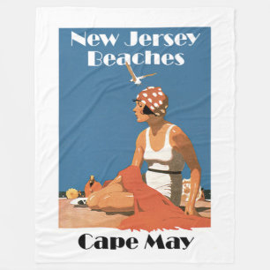 New Jersey Beaches ~ CapMay Fleecedecke