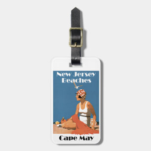 New Jersey Beaches ~ CapMay Gepäckanhänger