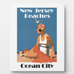 New Jersey Beaches ~ Ocean City Fotoplatte