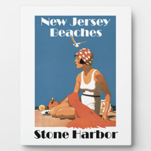 New Jersey Beaches ~ Stone Harbour Fotoplatte