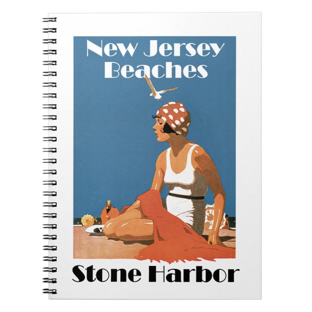 New Jersey Beaches ~ Stone Harbour Notizblock (Vorderseite)