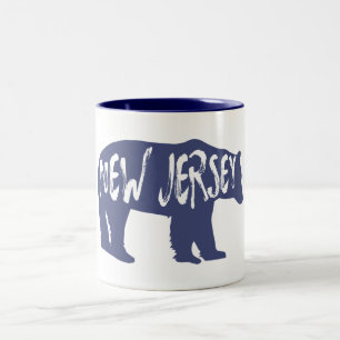 New Jersey Bear Zweifarbige Tasse