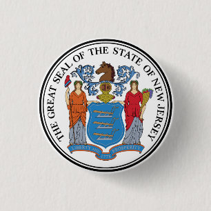 New Jersey Button