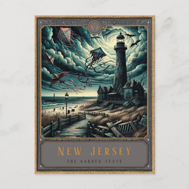 New Jersey | Carte postale Art gothique (Devant)