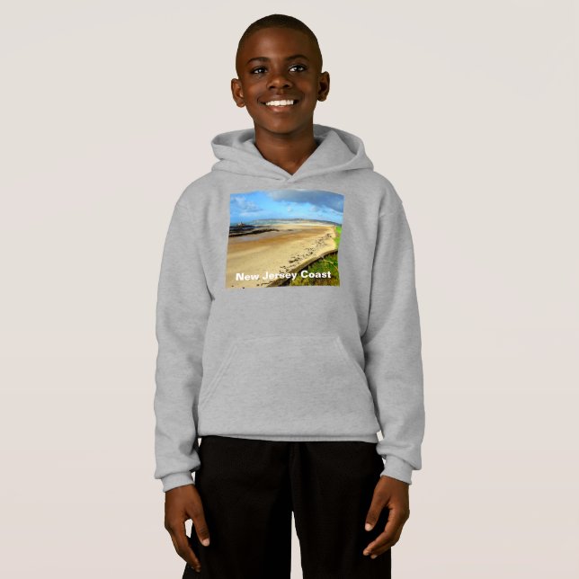 New Jersey Coast NJ Staat Kids' Hoodie (Vorne ganz)