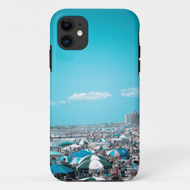 New Jersey Coastal Beach Art Case-Mate iPhone Hülle (Rückseite)