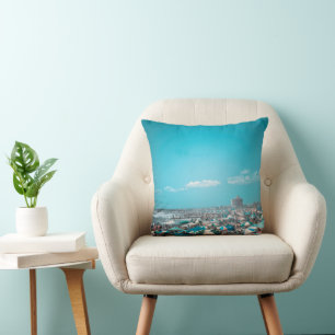 New Jersey Coastal Beach Art Kissen