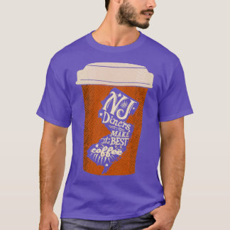 New Jersey Diners machen den besten Coffee Paper C T-Shirt