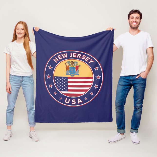 New Jersey Fleecedecke (Beispiel)