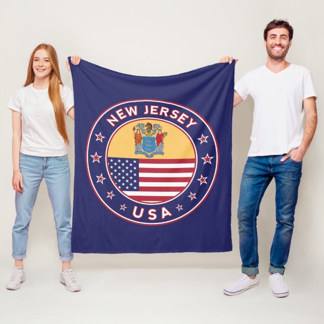 New Jersey Fleecedecke (Beispiel)