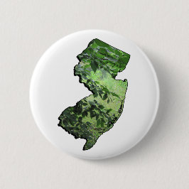 New Jersey Forest Staat Kontur Button