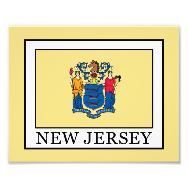 New Jersey Fotodruck (Vorne)