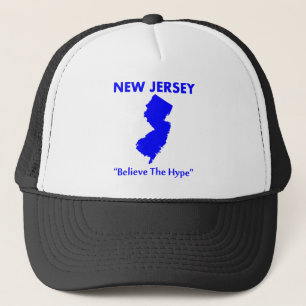 New Jersey - Glauben Sie dem Hype Truckerkappe